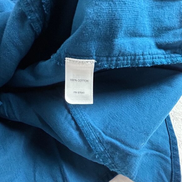 J. Jill Womens Blue Corduroy Button-Up Tunic Top Shirt Small Long Sleeve Casual - Picture 4 of 9